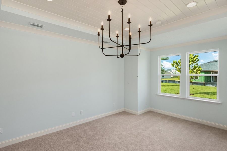 Representative unfurnished interior of a home built from the Sebring by Riverside Homes in Mariposa at EverRange, Jacksonville (Image 61).