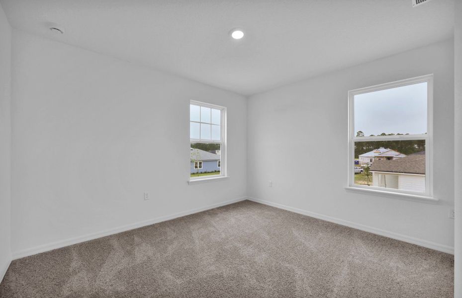 Spacious, unfurnished interior of a new home in Hyland Trail, Green Cove Springs (Image 12). Spacious, unfurnished interior of a new home in Hyland Trail, Green Cove Springs (Image 12).