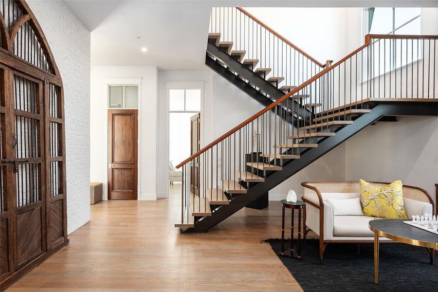 Furnished interior view inside a new home in , Dallas (Image 18).