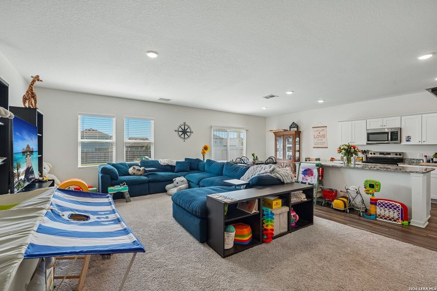 Furnished interior view inside a new home in Hennersby Hollow, San Antonio (Image 36).