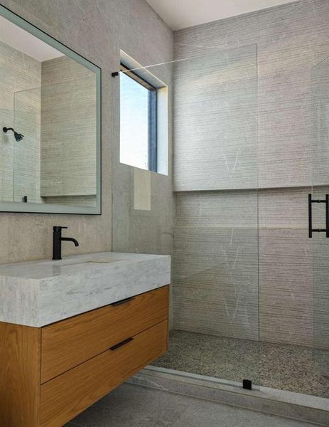 Furnished interior view inside a new home in , Dallas (Image 16).