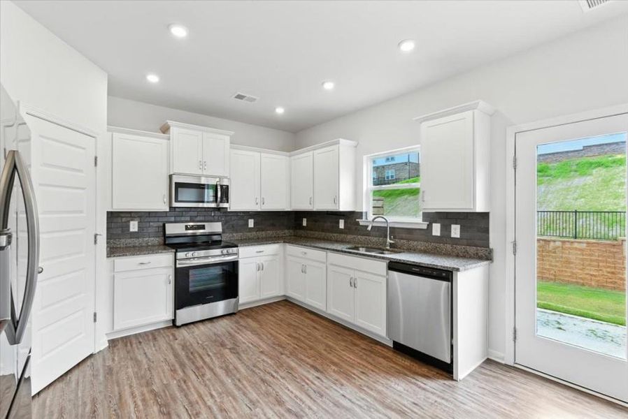 Furnished interior view inside a new home in , Cartersville (Image 5). Furnished interior view inside a new home in , Cartersville (Image 5).