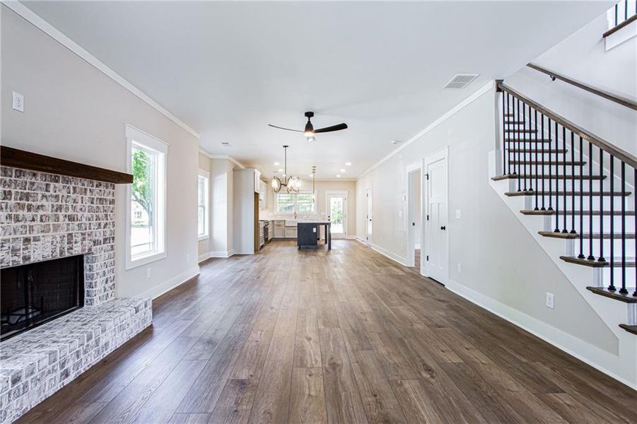 Spacious, unfurnished interior of a new home in , Grayson (Image 40).