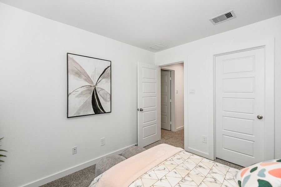 Furnished interior view inside a new home in City Gate North, Houston (Image 9). Furnished interior view inside a new home in City Gate North, Houston (Image 9).