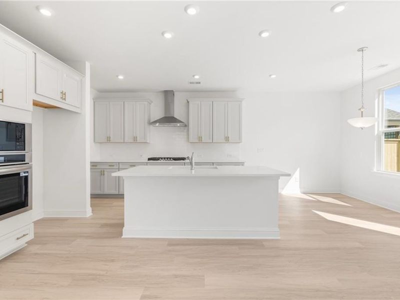 Furnished interior view inside a new home in The Village at Shallowford, Kennesaw (Image 5).