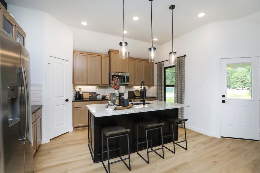 Furnished interior view inside a new home in Roman Forest, New Caney (Image 27).