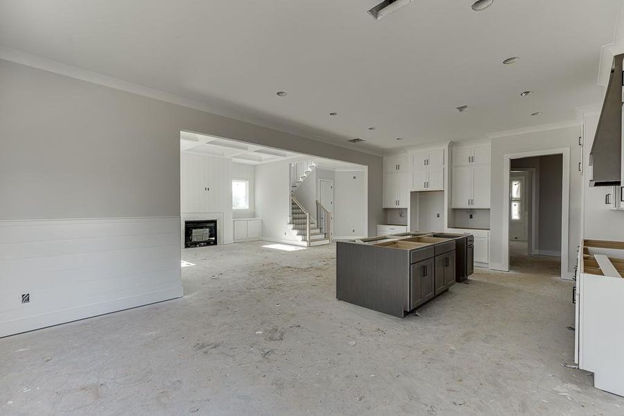 In-progress construction of a new home in , Cumming, GA (Image 21).