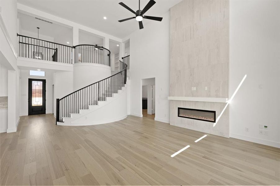 Spacious, unfurnished interior of a new home in Shady Valley Estates, Midlothian (Image 20).