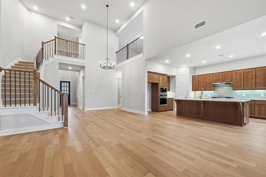 Furnished interior view inside a new home in Sonoma Verde: 70ft. lots, McLendon-Chisholm (Image 4).