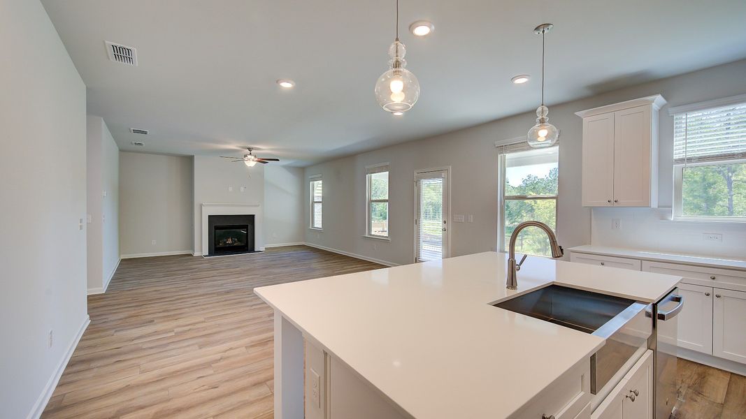 Furnished interior view inside a new home in Hamilton Lakes, Lawrenceville (Image 16).