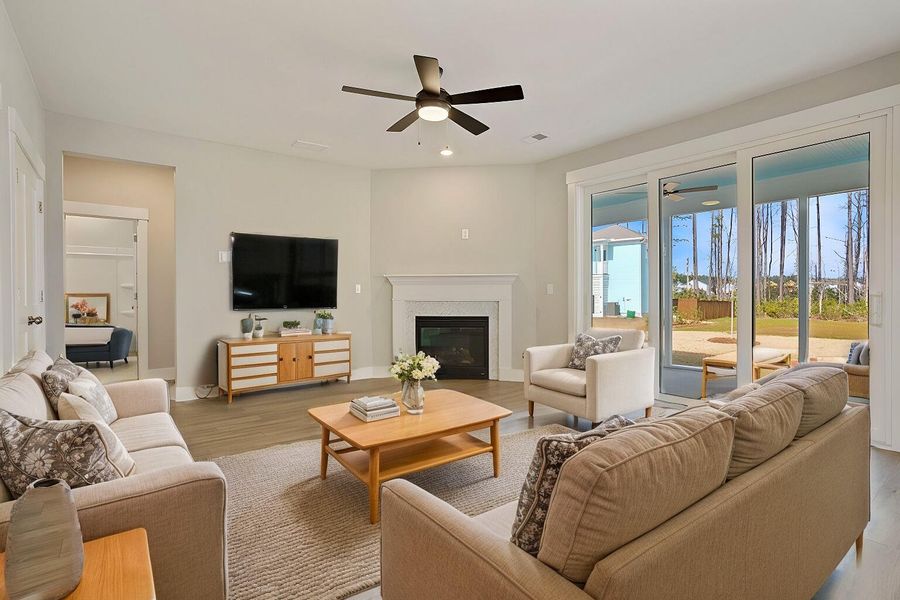 Furnished interior view inside a new home in Nexton - Midtown - The Village Collection, Summerville (Image 9).