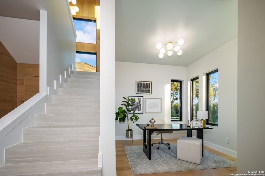 Furnished interior view inside a new home in , San Antonio (Image 7).