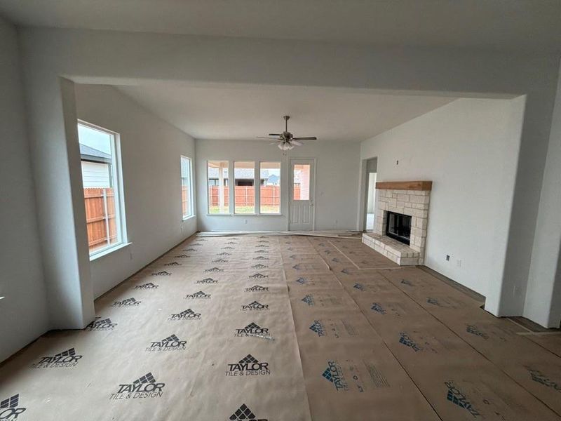 In-progress construction of a new home in Covenant Park, Springtown, TX (Image 9). In-progress construction of a new home in Covenant Park, Springtown, TX (Image 9).