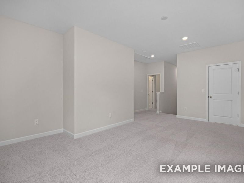 Spacious, unfurnished interior of a new home in Wendell Ridge, Wendell (Image 22).