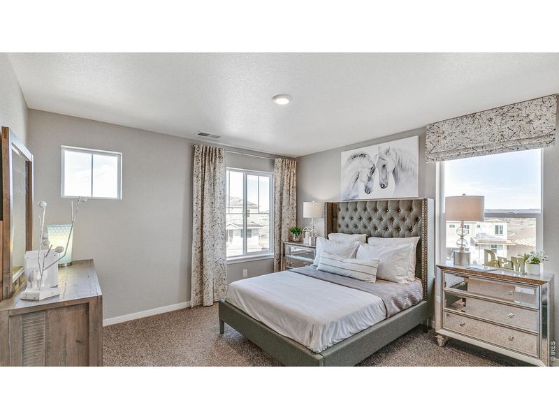 Furnished interior view inside a new home in Hansen Farm, Fort Collins (Image 17).