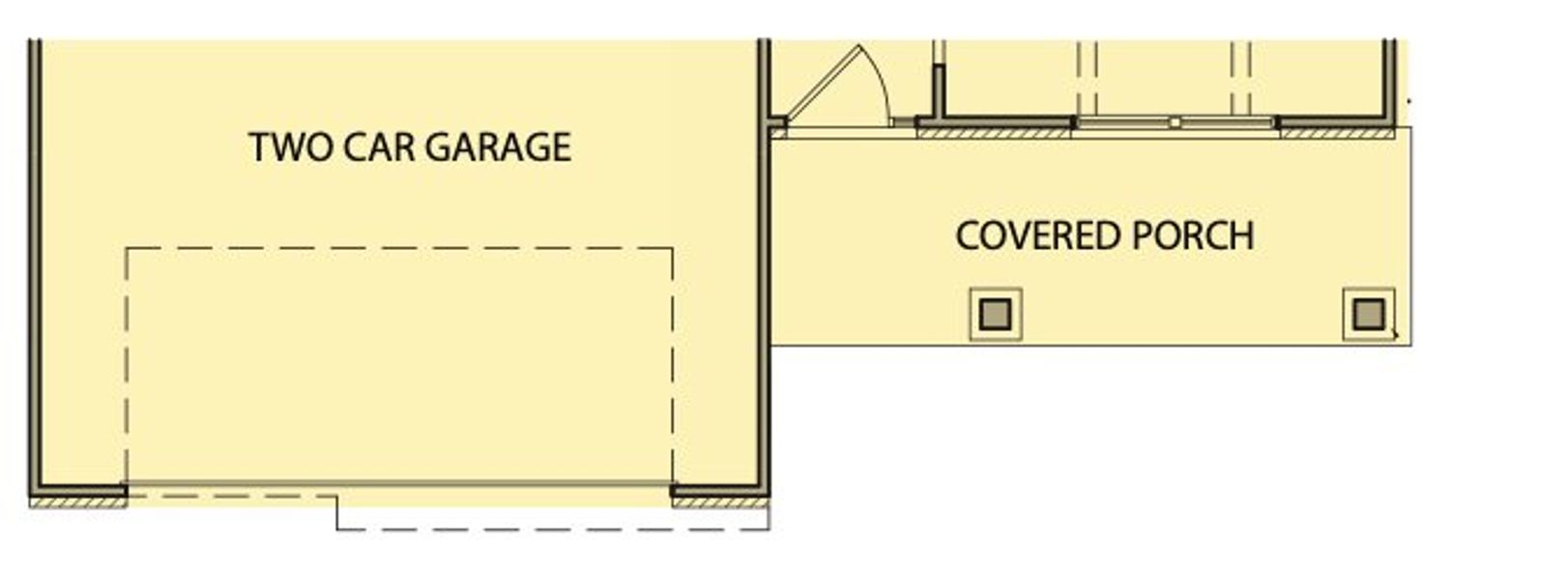 2D floor plan layout for the Monroe by Kerley Family Homes in Springside Reserve, Powder Springs, GA (Image 5).