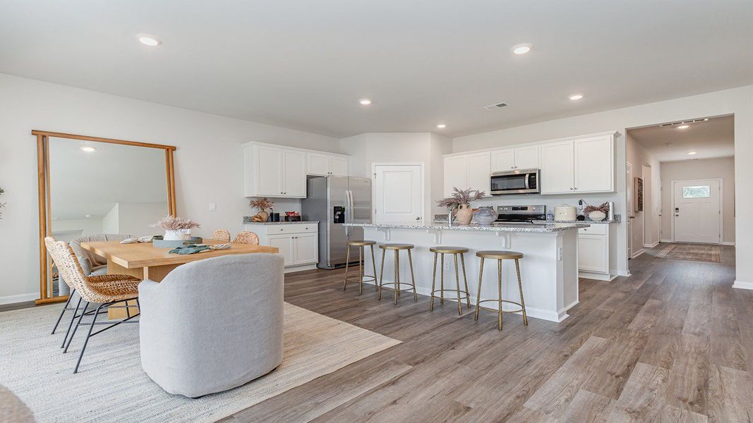 Furnished interior view inside a new home in Auberon Woods, Conway (Image 5).