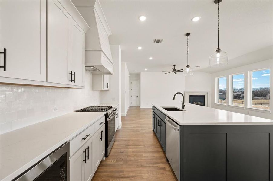 Furnished interior view inside a new home in Rocky Top Ranch, Reno (Image 12).