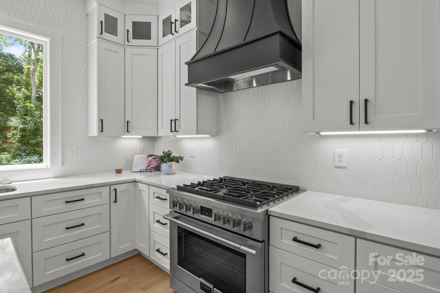 Furnished interior view inside a new home in , Charlotte (Image 11).