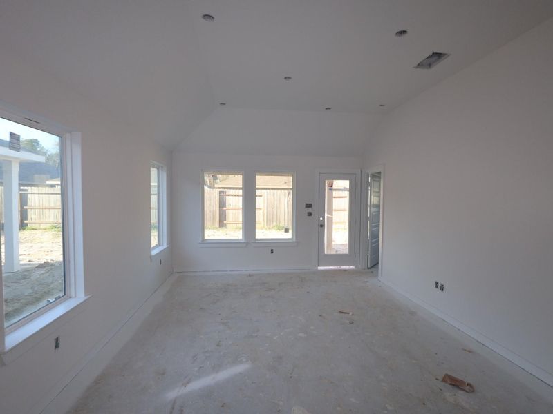 In-progress construction of a new home in Pinewood at Grand Texas, New Caney, TX (Image 10).