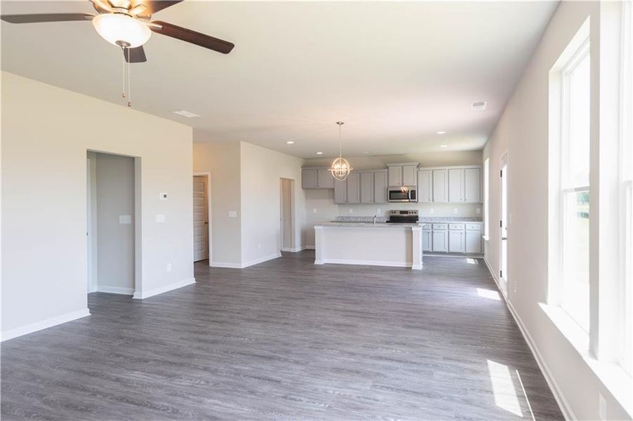 Spacious, unfurnished interior of a new home in Sutton’s Landing, Statham (Image 9).