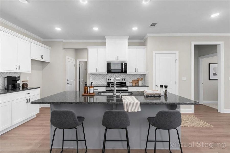 Furnished interior view inside a new home in Tillery Park, Grovetown (Image 12).