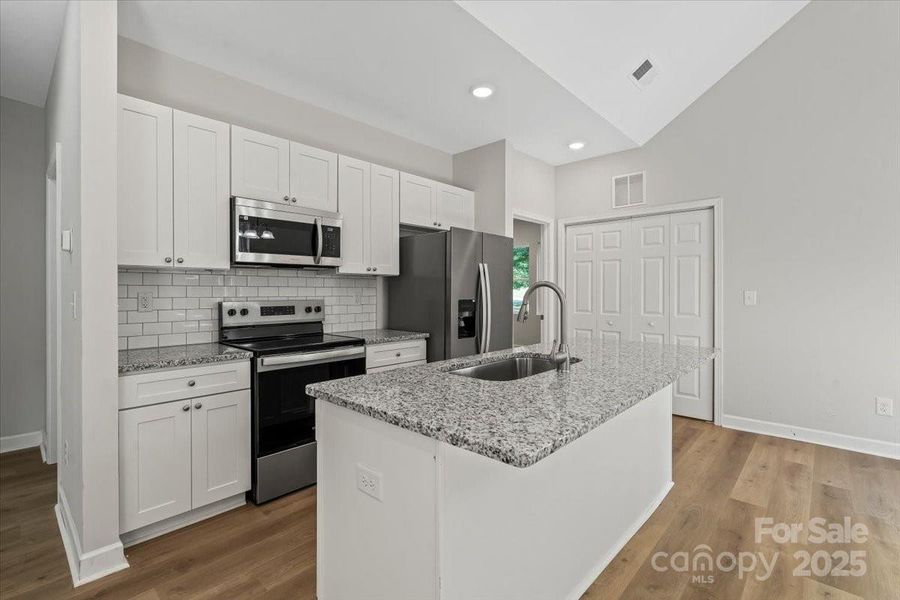 Furnished interior view inside a new home in , Statesville (Image 15). Furnished interior view inside a new home in , Statesville (Image 15).