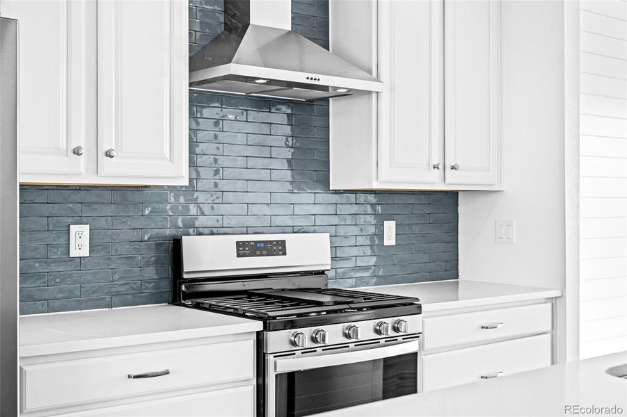 Furnished interior view inside a new home in , Denver (Image 12).