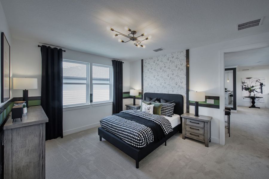 Furnished interior view inside a new home in Two Rivers, Zephyrhills (Image 14).