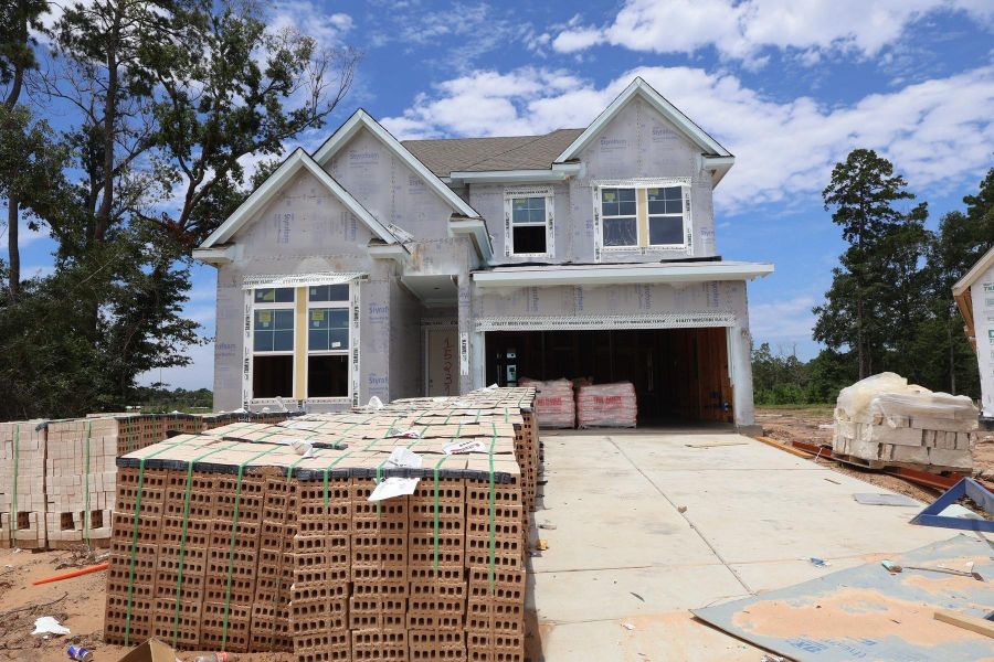 In-progress construction of a new home in ARTAVIA - Reserve Collection, Conroe, TX (Image 7).