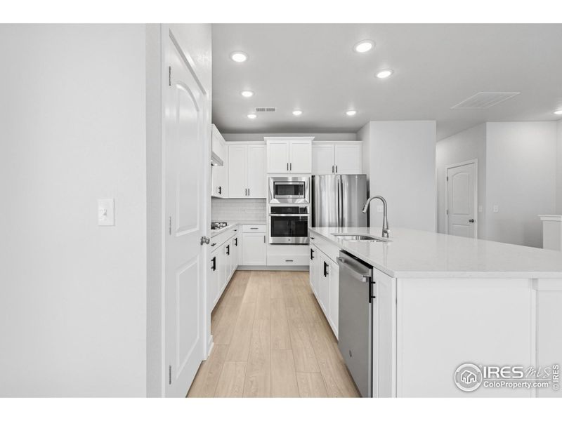 Furnished interior view inside a new home in , Loveland (Image 10).