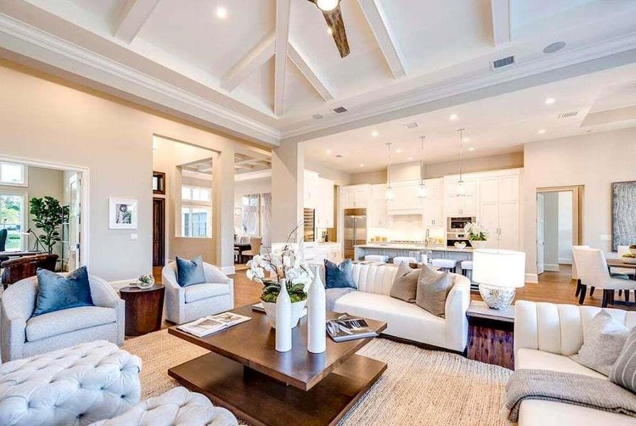 Furnished interior view inside a new home in , Fayetteville (Image 5).