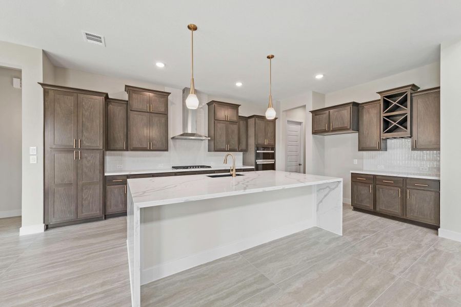 Furnished interior view inside a new home in The Woodlands Hills, Willis (Image 6).