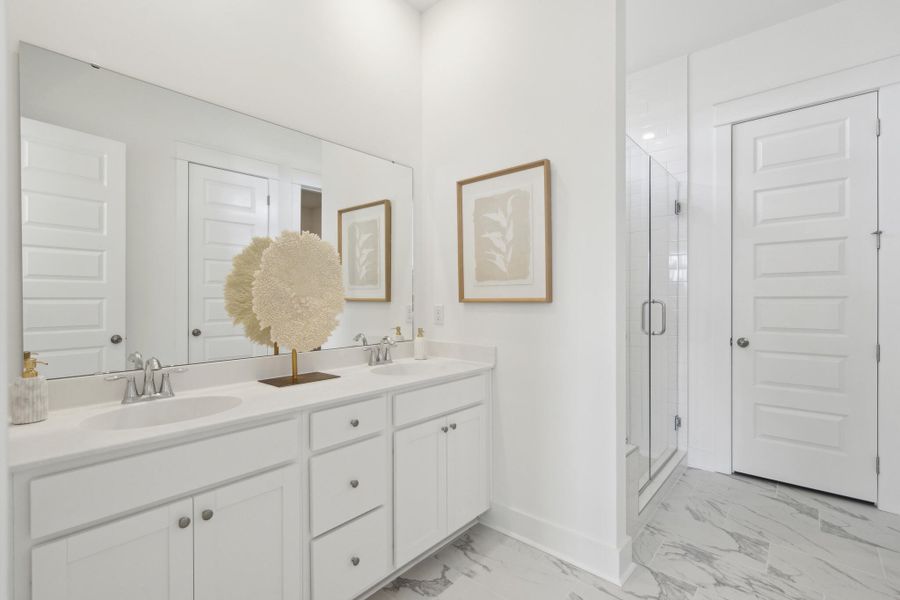 Furnished interior view inside a new home in Limehouse Farms: Arbor Collection, Summerville (Image 21). Furnished interior view inside a new home in Limehouse Farms: Arbor Collection, Summerville (Image 21).