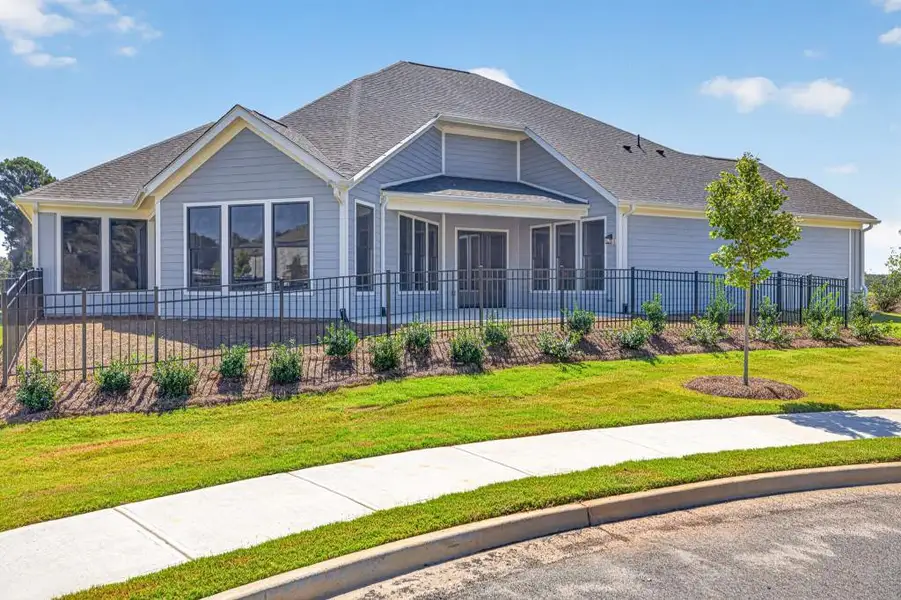 Front exterior of a new home in , Dacula, GA, highlighting curb appeal (Image 2). Front exterior of a new home in , Dacula, GA, highlighting curb appeal (Image 2).