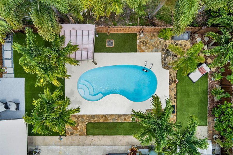 Aerial Pool Aerial Pool