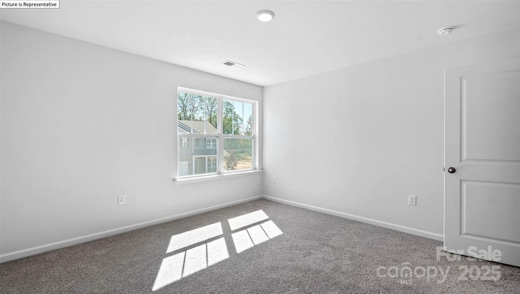 Spacious, unfurnished interior of a new home in Secrest Commons, Monroe (Image 23).