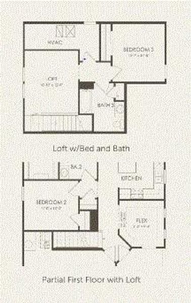 Del Webb Homes, Contour floor plan