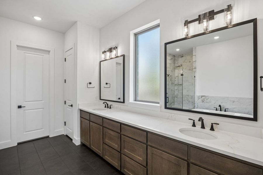 Furnished interior view inside a new home in The Parks at Wilson Creek, Celina (Image 10).