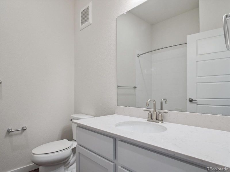 Furnished interior view inside a new home in Condo Collection at Grand Vue at Interlocken, Broomfield (Image 7).