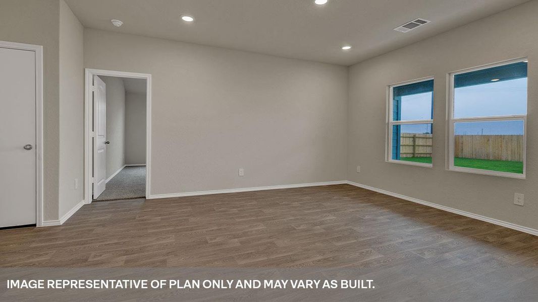 Spacious, unfurnished interior of a new home in Trace, San Marcos (Image 21). Spacious, unfurnished interior of a new home in Trace, San Marcos (Image 21).