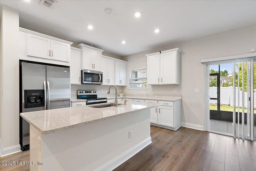Furnished interior view inside a new home in , Jacksonville (Image 8).