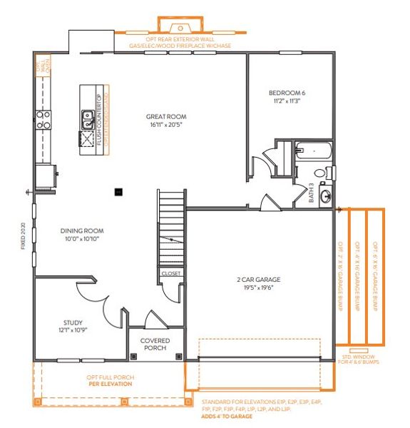 Image 20 representing the Kipling by True Homes in Shay Crossing, Salisbury, NC.