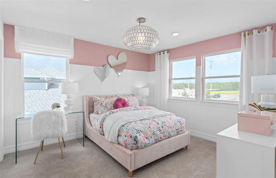 Furnished interior view inside a new home in Winter Grove, Winter Garden (Image 18).