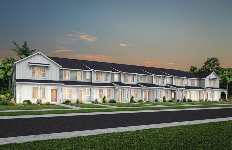 New construction townhome - Julep Exterior New construction townhome - Julep Exterior