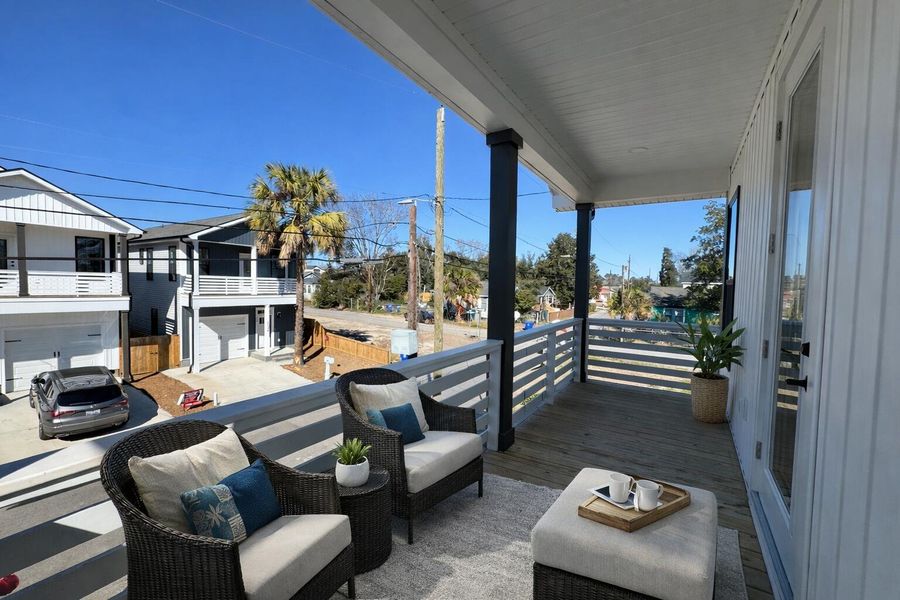 Exterior details and patio area of a home in , North Charleston (Image 29). Exterior details and patio area of a home in , North Charleston (Image 29).