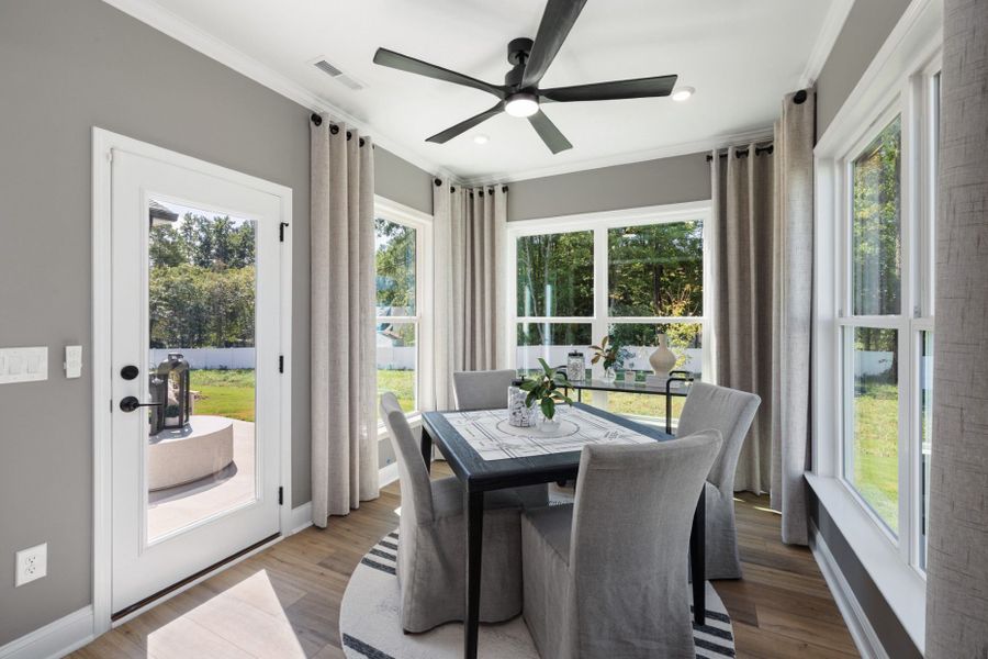 Representative furnished interior of a home built from the Stonebrook by Pulte Homes in The Retreat at Salem Glen, Clemmons (Image 27). Representative furnished interior of a home built from the Stonebrook by Pulte Homes in The Retreat at Salem Glen, Clemmons (Image 27).
