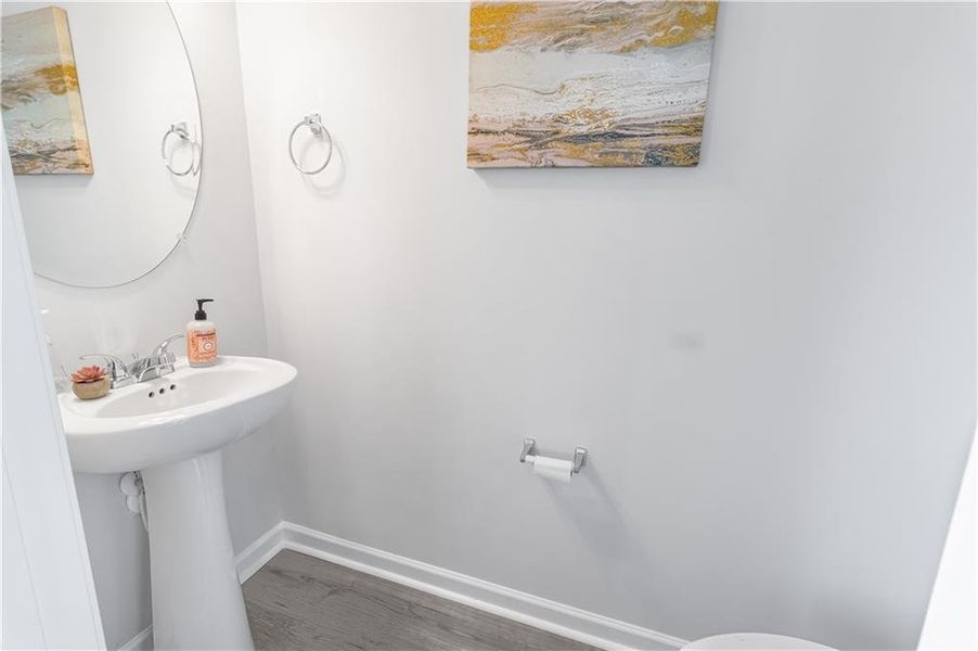 Furnished interior view inside a new home in , Fairburn (Image 33).