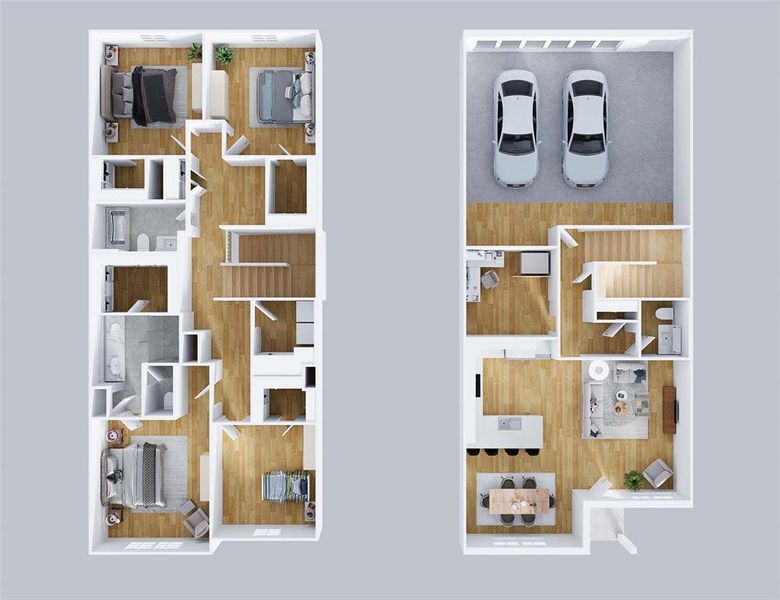 2D floor plan layout of this home in , Weatherford, TX (Image 5).