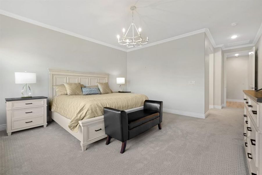 Another view of the primary bedroom!